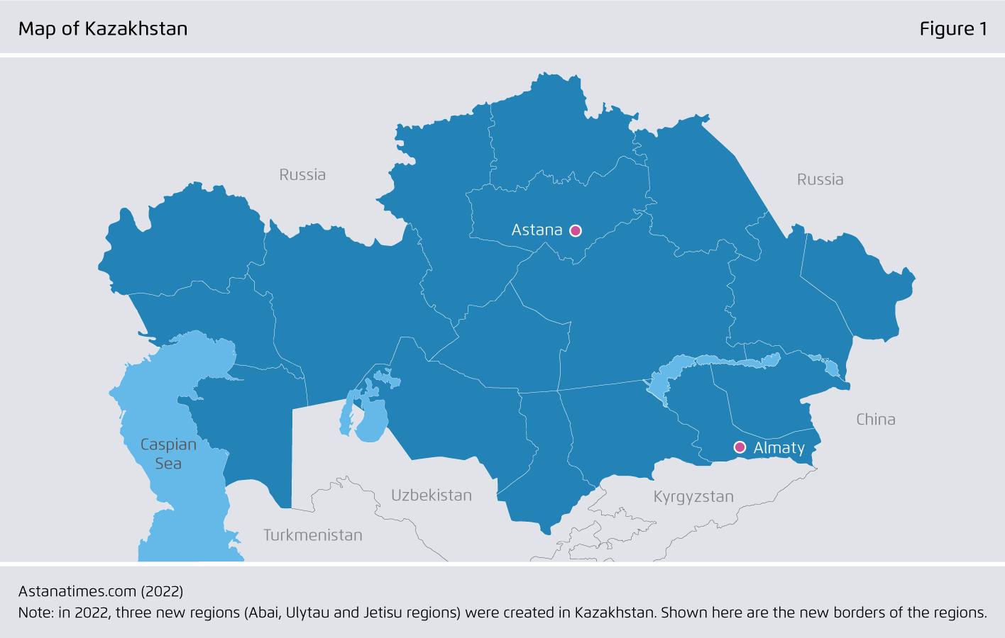 Preview for Map of Kazakhstan