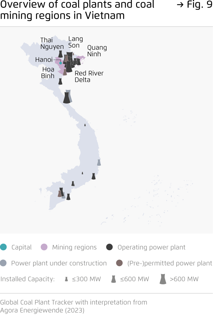 Preview for Overview of coal plants and coal mining regions in Vietnam