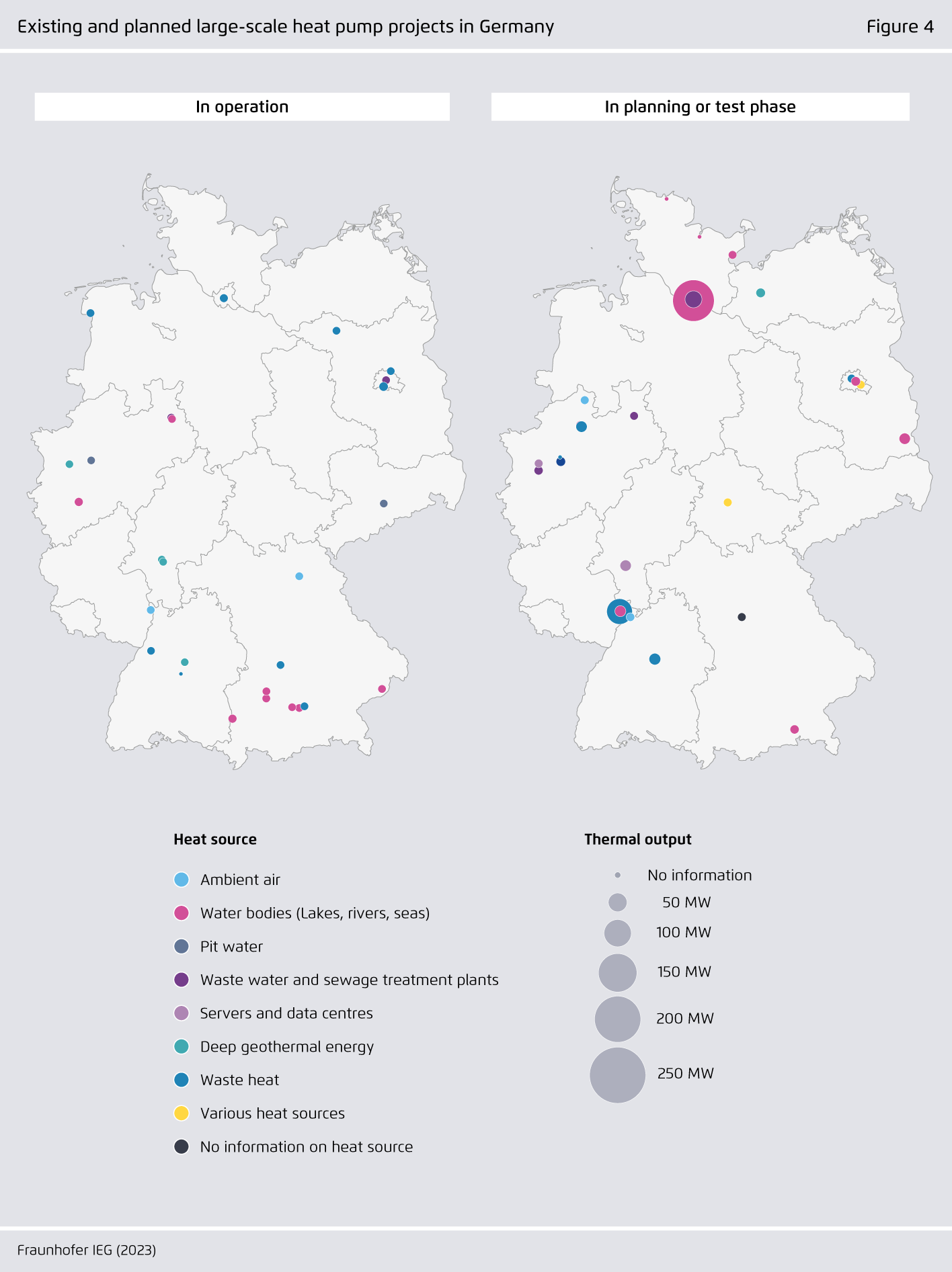 Preview for Existing and planned large-scale heat pump projects in Germany