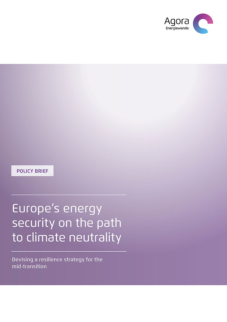 Europe’s energy security on the path to climate neutrality 